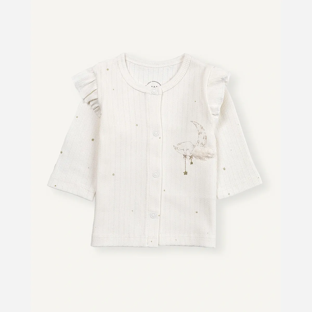 ست 3 تیکه جعبه ای طرح لالالند نخ پنبه نوزادی 0 تا 3 ماه