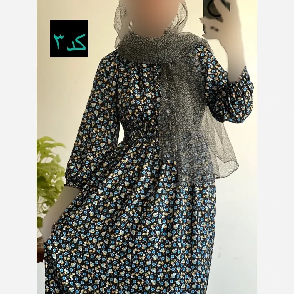ساحلی نخی طرح دار خنک و تابستانه فری سایز