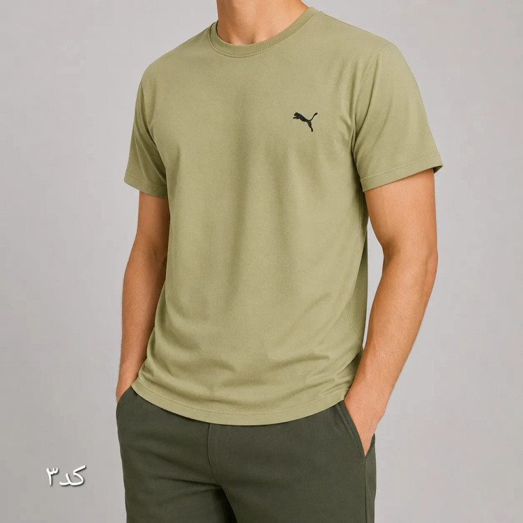 تیشرت مردانه پنبه ساده رنگی سایز L و XL و XXL