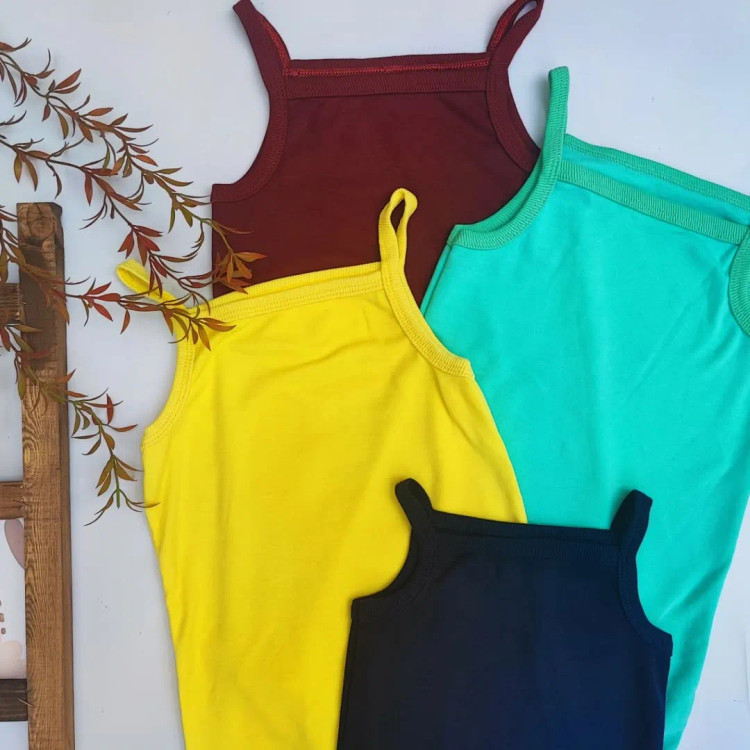 زیردکمه بادی بندی دخترانه نخی چهارفصل