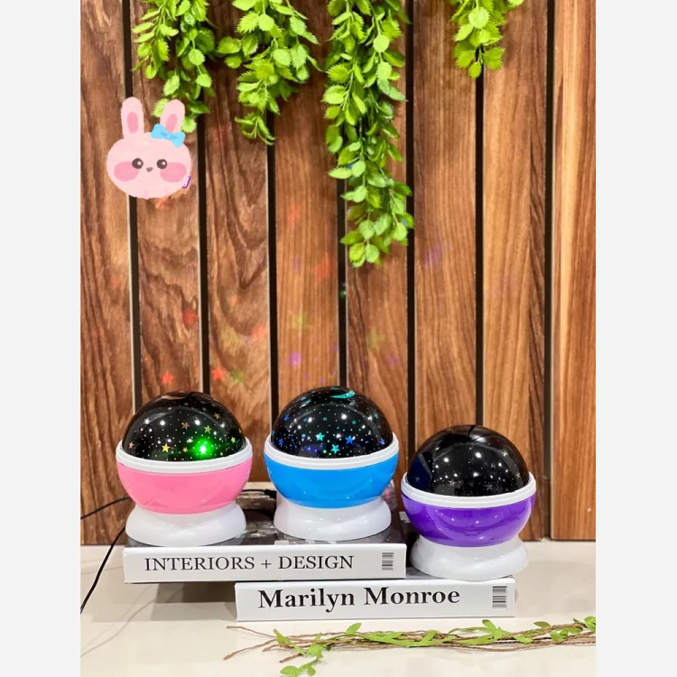 چراغ خواب پروژکتور طرح ماه و ستاره استارمستر مدل 558