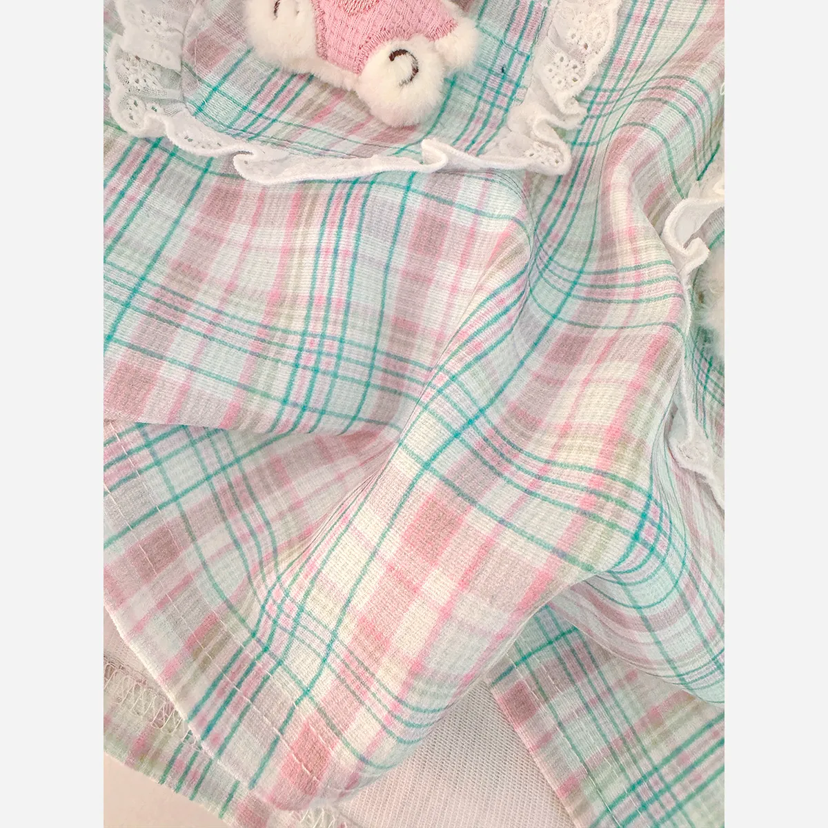 سارافون دخترانه طرح خرگوشی وارداتی مناسب 0 تا 4 سال
